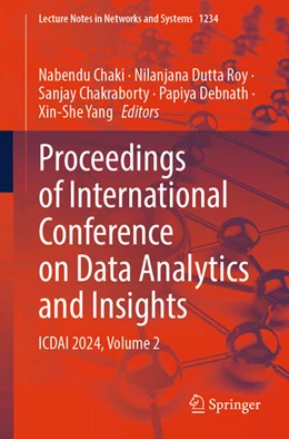 Abbildung von Chaki / Roy | Proceedings of International Conference on Data Analytics and Insights | 1. Auflage | 2025 | beck-shop.de