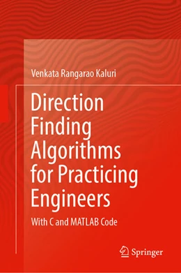 Abbildung von Kaluri | Direction Finding Algorithms for Practicing Engineers | 1. Auflage | 2025 | beck-shop.de