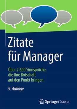 Abbildung von Fachmedien | Zitate für Manager | 9. Auflage | 2026 | beck-shop.de