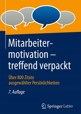 Abbildung von Springer Fachmedien Wiesbaden Gmbh | Mitarbeitermotivation - treffend verpackt | 7. Auflage | 2025 | beck-shop.de