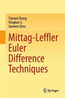 Abbildung von Zhang / Li | Mittag-Leffler Euler Difference Techniques | 1. Auflage | 2025 | beck-shop.de