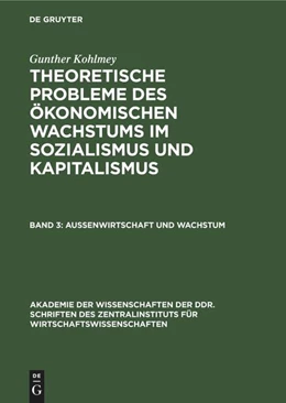 Abbildung von Kohlmey | Außenwirtschaft und Wachstum | 1. Auflage | 2022 | beck-shop.de
