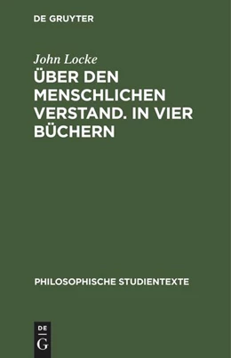 Abbildung von Locke | Über den Menschlichen Verstand. In vier Büchern | 2. Auflage | 2022 | beck-shop.de
