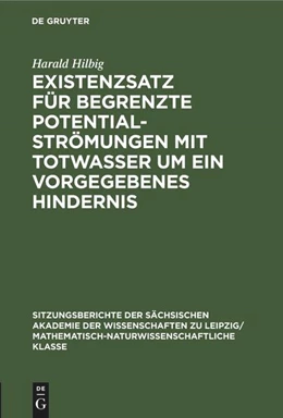 Abbildung von Hilbig | Existenzsatz für begrenzte Potentialströmungen mit Totwasser um ein vorgegebenes Hindernis | 1. Auflage | 2022 | beck-shop.de