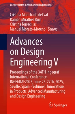 Abbildung von Manchado del Val / Mirálbes Buil | Advances on Design Engineering V | 1. Auflage | 2026 | beck-shop.de