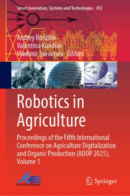 Abbildung von Ronzhin / Kundius | Robotics in Agriculture | 1. Auflage | 2025 | beck-shop.de