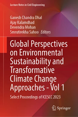 Abbildung von Dhal / Kalamdhad | Global Perspectives on Environmental Sustainability and Transformative Climate Change Approaches—Volume 1 | 1. Auflage | 2026 | beck-shop.de