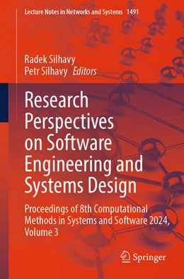 Abbildung von Silhavy | Research Perspectives on Software Engineering and Systems Design | 1. Auflage | 2025 | beck-shop.de