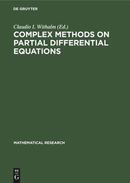 Abbildung von Withalm | Complex Methods on Partial Differential Equations | 1. Auflage | 2022 | beck-shop.de
