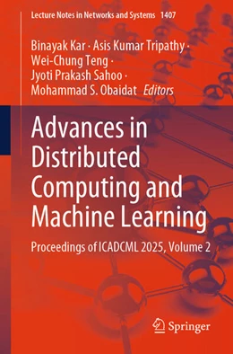 Abbildung von Kar / Tripathy | Advances in Distributed Computing and Machine Learning | 1. Auflage | 2025 | beck-shop.de