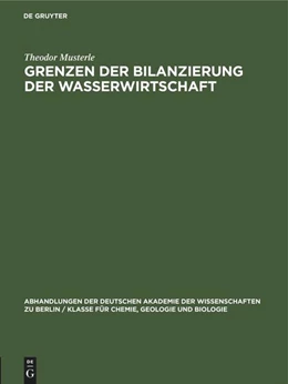 Abbildung von Musterle | Grenzen der Bilanzierung der Wasserwirtschaft | 1. Auflage | 2022 | beck-shop.de