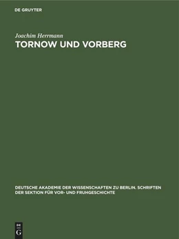 Abbildung von Herrmann | Tornow und Vorberg | 1. Auflage | 2022 | beck-shop.de