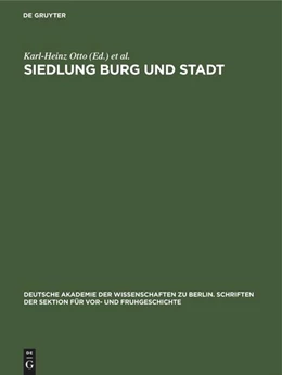 Abbildung von Otto / Herrmann | Siedlung Burg und Stadt | 1. Auflage | 2022 | beck-shop.de