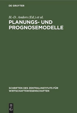 Abbildung von Meier / Peißker | Planungs- und Prognosemodelle | 1. Auflage | 2022 | beck-shop.de