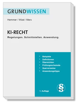 Abbildung von Hemmer / Wüst | Grundwissen KI-Recht | 1. Auflage | 2025 | beck-shop.de