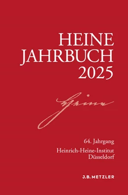 Abbildung von Brenner-Wilczek | Heine-Jahrbuch 2025 | 1. Auflage | 2026 | beck-shop.de