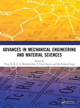 Abbildung von Davim / Singh | Advances in Mechanical Engineering and Material Sciences | 1. Auflage | 2025 | beck-shop.de