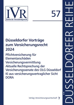 Abbildung von Michael / Looschelders | Düsseldorfer Vorträge zum Versicherungsrecht 2024 | 1. Auflage | 2025 | beck-shop.de