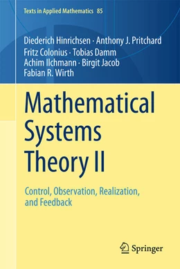 Abbildung von Hinrichsen / Pritchard | Mathematical Systems Theory II | 1. Auflage | 2025 | beck-shop.de