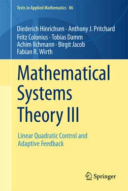 Abbildung von Hinrichsen / Pritchard | Mathematical Systems Theory III | 1. Auflage | 2025 | beck-shop.de