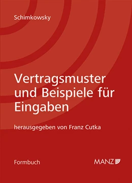 Abbildung von Cutka | Vertragsmuster und Beispiele für Eingaben 9. Auflage | 9. Auflage | 2025 | beck-shop.de