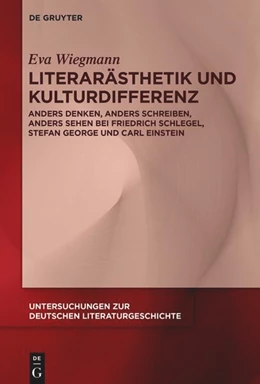 Abbildung von Wiegmann | Literarästhetik und Kulturdifferenz | 1. Auflage | 2025 | beck-shop.de
