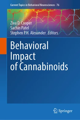 Abbildung von Cooper / Patel | Behavioral Impact of Cannabinoids | 1. Auflage | 2026 | beck-shop.de