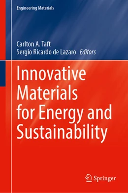 Abbildung von Taft / Lazaro | Innovative Materials for Energy and Sustainability | 1. Auflage | 2025 | beck-shop.de