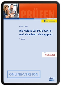 Abbildung von Bundle / Ernst | Die Prüfung der Betriebswirte nach dem Berufsbildungsgesetz (Online Version) | 3. Auflage | 2025 | beck-shop.de