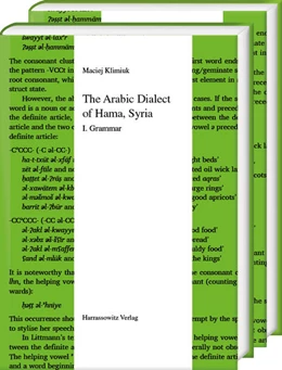 Abbildung von Klimiuk | The Arabic Dialect of Hama, Syria | 1. Auflage | 2025 | beck-shop.de