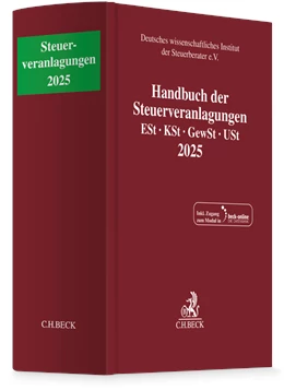 Abbildung von Handbuch der Steuerveranlagungen | 1. Auflage | 2026 | beck-shop.de
