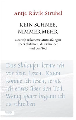 Abbildung von Strubel | Kein Schnee, nimmermehr | 1. Auflage | 2025 | beck-shop.de