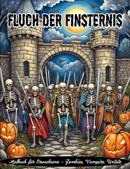 Abbildung von Holland | Fluch der Finsternis - Malbuch für Erwachsene - Halloween, Vampire, Untote, Zombies | 1. Auflage | 2025 | beck-shop.de