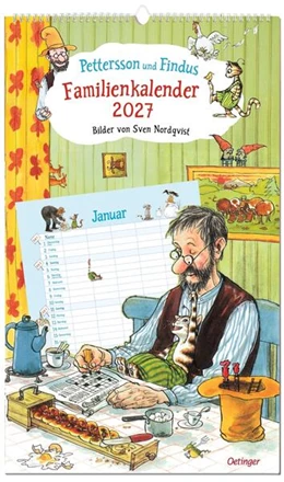 Abbildung von Nordqvist | Pettersson und Findus. Familienkalender 2027 | 1. Auflage | 2026 | beck-shop.de