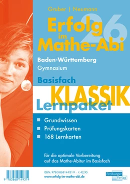 Abbildung von Gruber / Neumann | Erfolg im Mathe-Abi 2026 Lernpaket Basisfach 'Klassik' Baden-Württemberg Gymnasium | 1. Auflage | 2025 | beck-shop.de