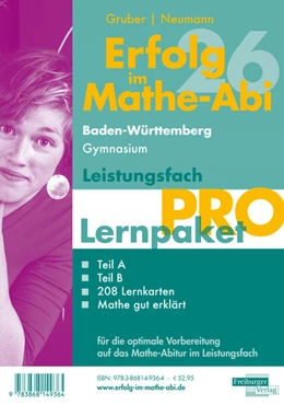 Abbildung von Gruber / Neumann | Erfolg im Mathe-Abi 2026 Lernpaket Leistungsfach 'Pro' Baden-Württemberg Gymnasium | 1. Auflage | 2025 | beck-shop.de