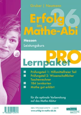 Abbildung von Gruber / Neumann | Erfolg im Mathe-Abi 2026 Hessen Lernpaket 'Pro' Leistungskurs | 1. Auflage | 2025 | beck-shop.de