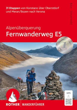Abbildung von Baur / Steuerwald | Alpenüberquerung Fernwanderweg E5, Rother Wanderführer | 15. Auflage | 2026 | beck-shop.de