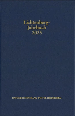 Abbildung von Joost / Moennighoff | Lichtenberg-Jahrbuch 2025 | 1. Auflage | 2025 | beck-shop.de