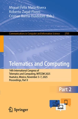 Abbildung von Mata-Rivera / Zagal-Flores | Telematics and Computing | 1. Auflage | 2025 | beck-shop.de