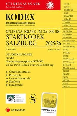 Abbildung von Doralt | KODEX Startkodex Salzburg 2025/26 - inkl. App | 2. Auflage | 2025 | beck-shop.de