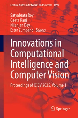 Abbildung von Roy / Rani | Innovations in Computational Intelligence and Computer Vision | 1. Auflage | 2026 | beck-shop.de