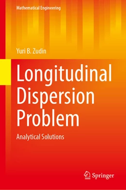 Abbildung von Zudin | Longitudinal Dispersion Problem | 1. Auflage | 2025 | beck-shop.de