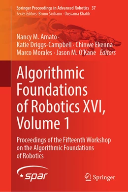 Abbildung von Amato / Driggs-Campbell | Algorithmic Foundations of Robotics XVI, Volume 1 | 1. Auflage | 2026 | beck-shop.de