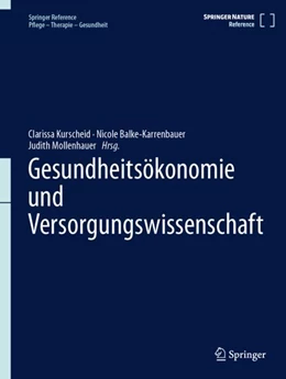 Abbildung von Kurscheid / Balke-Karrenbauer | Gesundheitsökonomie und Versorgungswissenschaft | 1. Auflage | 2026 | beck-shop.de