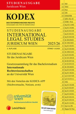 Abbildung von Doralt | Kodex International Legal Studies (iREWI) 2025/26 | 3. Auflage | 2025 | beck-shop.de