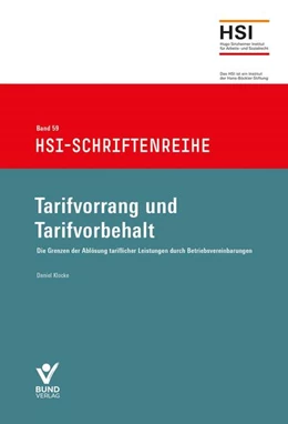 Abbildung von Klocke | Tarifvorrang und Tarifvorbehalt | 1. Auflage | 2025 | 59 | beck-shop.de