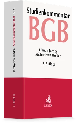 Abbildung von Jacoby / von Hinden | Bürgerliches Gesetzbuch: BGB | 19. Auflage | 2026 | beck-shop.de