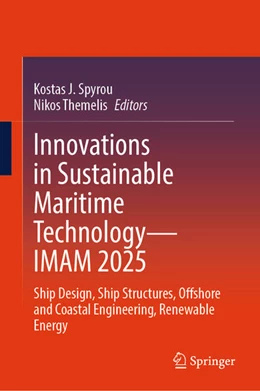 Abbildung von Spyrou / Themelis | Innovations in Sustainable Maritime Technology-IMAM 2025 | 1. Auflage | 2025 | beck-shop.de
