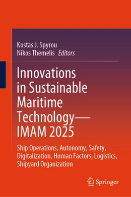 Abbildung von Spyrou / Themelis | Innovations in Sustainable Maritime Technology-IMAM 2025 | 1. Auflage | 2025 | beck-shop.de